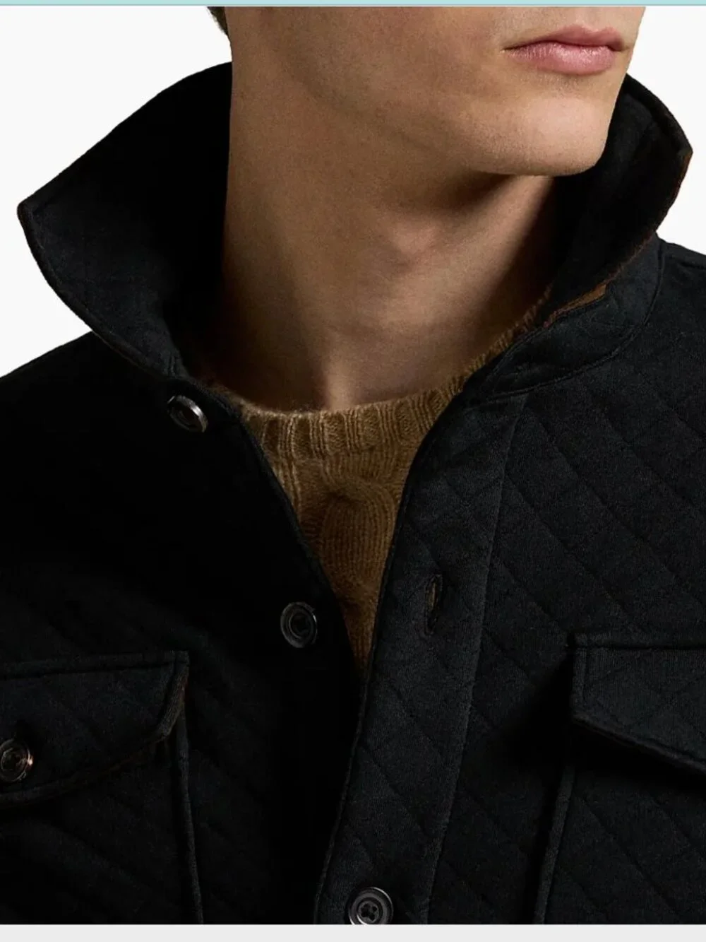 Polo Ralph Lauren‎ Men's Long-Sleeve Double Knit Tech Hybrid Shirt Jacket XXL
